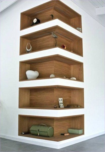 35 Smart Corner Shelf Design Ideas That Will Change Your Room Style ... regarding The hidden benefits of intelligent shelving for modern living