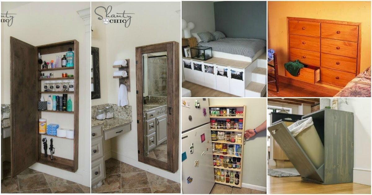 35 Space Saving Diy Hidden Storage Ideas For Every Room - Diy & Crafts with regard to Hidden Storage Furniture