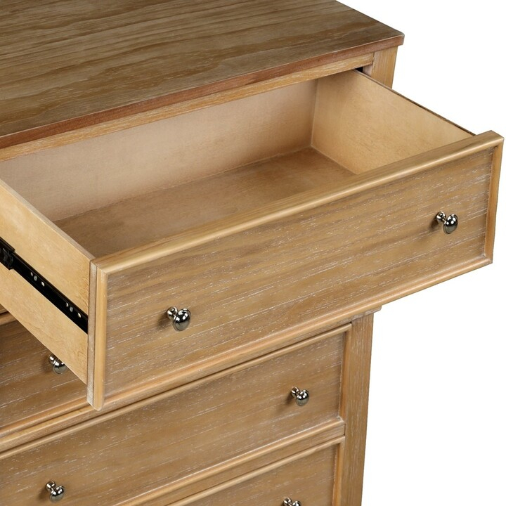 5 Drawers Chest Solid Wood - Shopstyle intended for Why the Dexter Oak Finish 5-Drawer Chest Remains a Popular Choice