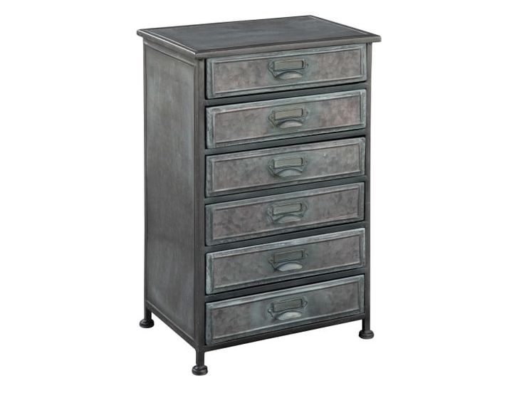 6 Drawer Accent Chest | Metal Chest, Hekman, Hekman Furniture regarding Locher 6 Drawer Accent Chest