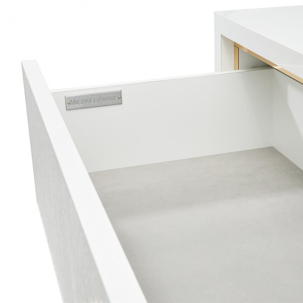 6 Drawer Chest Cloud White Palm Gate Collection By Michael Amini regarding Understanding the Palm Gate 6-Drawer Chest Cloud White Your Guide to Style and Storage