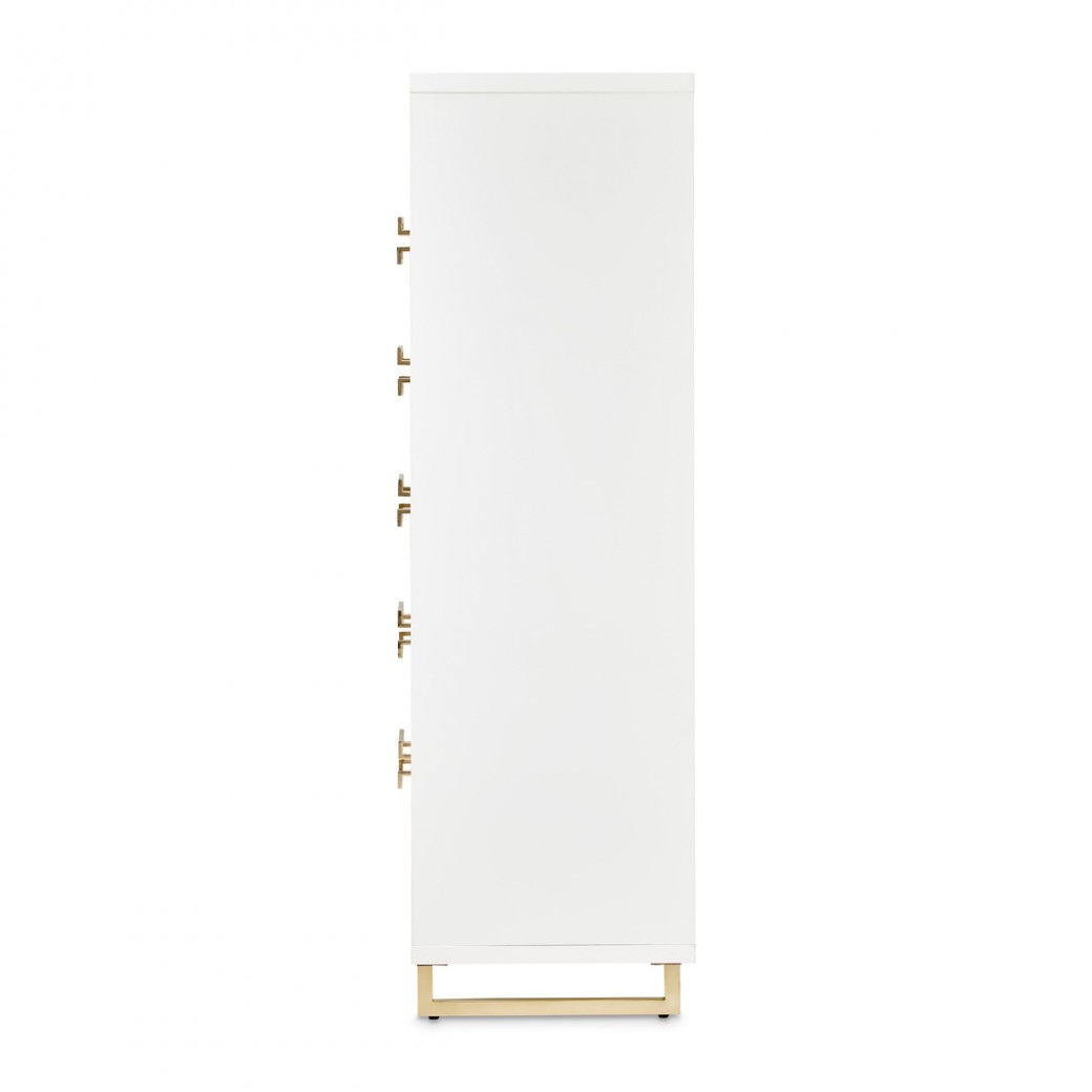 6 Drawer Chest Cloud White Palm Gate Collection By Michael Amini throughout Understanding the Palm Gate 6-Drawer Chest Cloud White Your Guide to Style and Storage