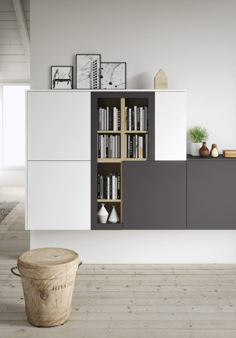 60 Simple But Smart Living Room Storage Ideas - Digsdigs in Smart Shelf Ideas