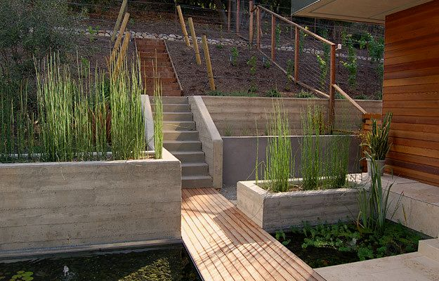 7 Out-Of-The-Box Retaining Wall Ideas | Gartengestaltung, Moderne ... with regard to 7 Out-Of-The-Box Retaining Wall Ideas