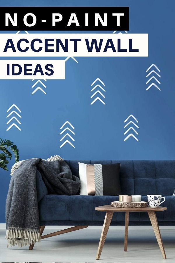 7 Ways To Create An Accent Wall Without Paint. | Accent Wall, Accent Wall Paint, Decorating ... intended for 7 Alternatives To The Painted Accent Wall