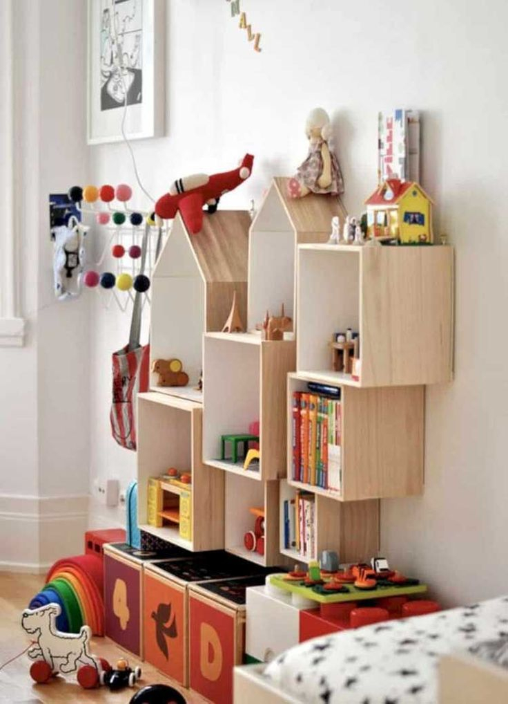 79 Best Toy Storage Ideas For Kids Room Organization (2020) | Kids ... for Kids Room Storage Ideas