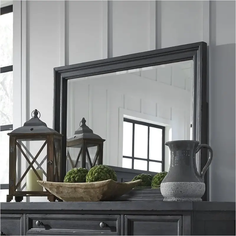 879-Br51 Liberty Furniture Harvest Home - Chalkboard Mirror in Mirror - 244-Br51