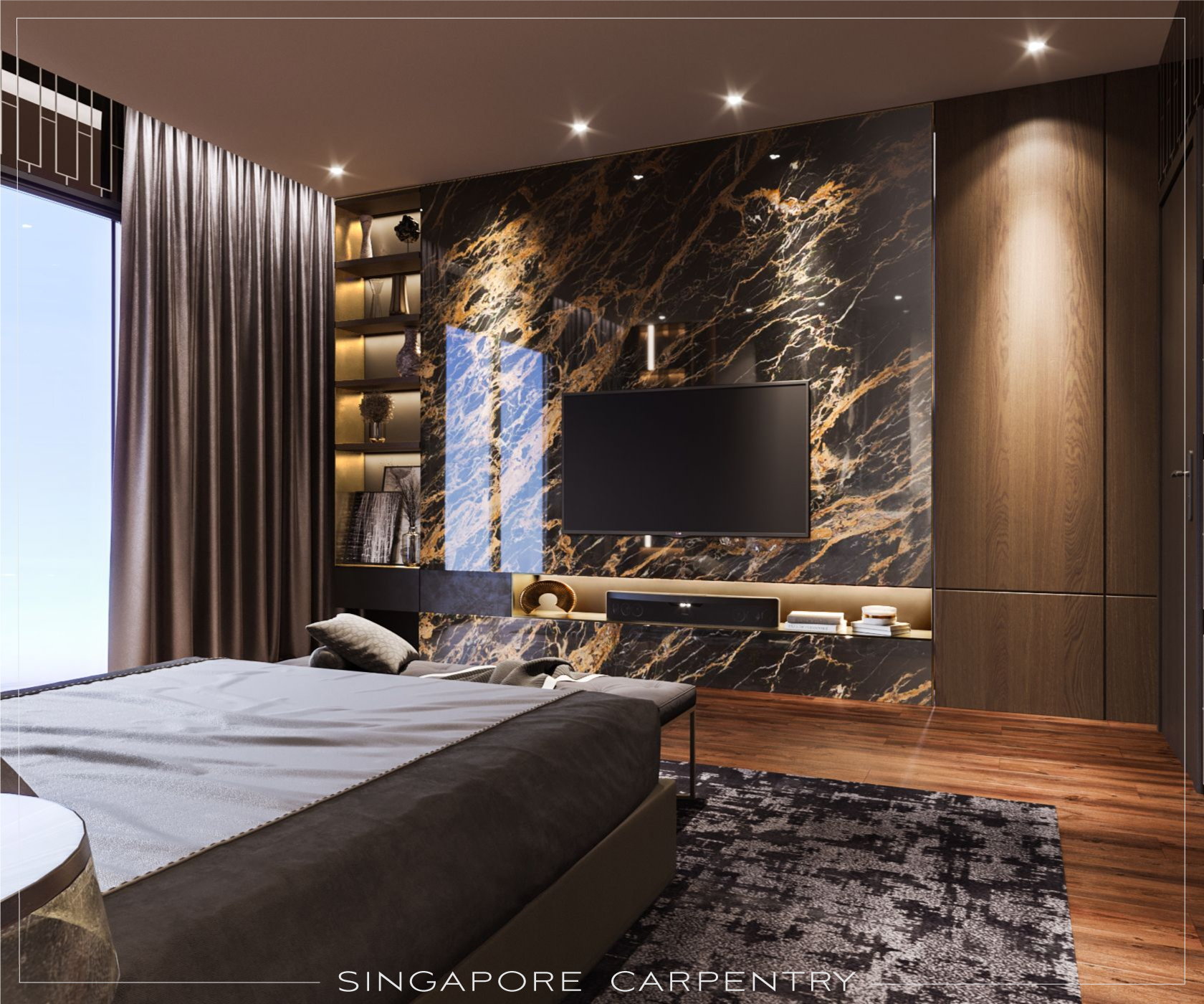 9 Ultra-Modern Feature Wall Design Ideas To Uplift Your Home Interior ... throughout Expert Opinion: What's Next For The Feature Wall?