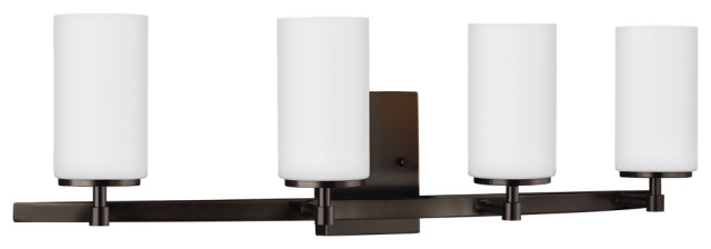 Alturas 4-Light Wall / Bath, Brushed Oil Rubbed Bronze - Transitional - Bathroom Vanity Lighting ... regarding Alturas 1-Light Wall/Bath Sconce, Brushed Oil Rubbed Bronze