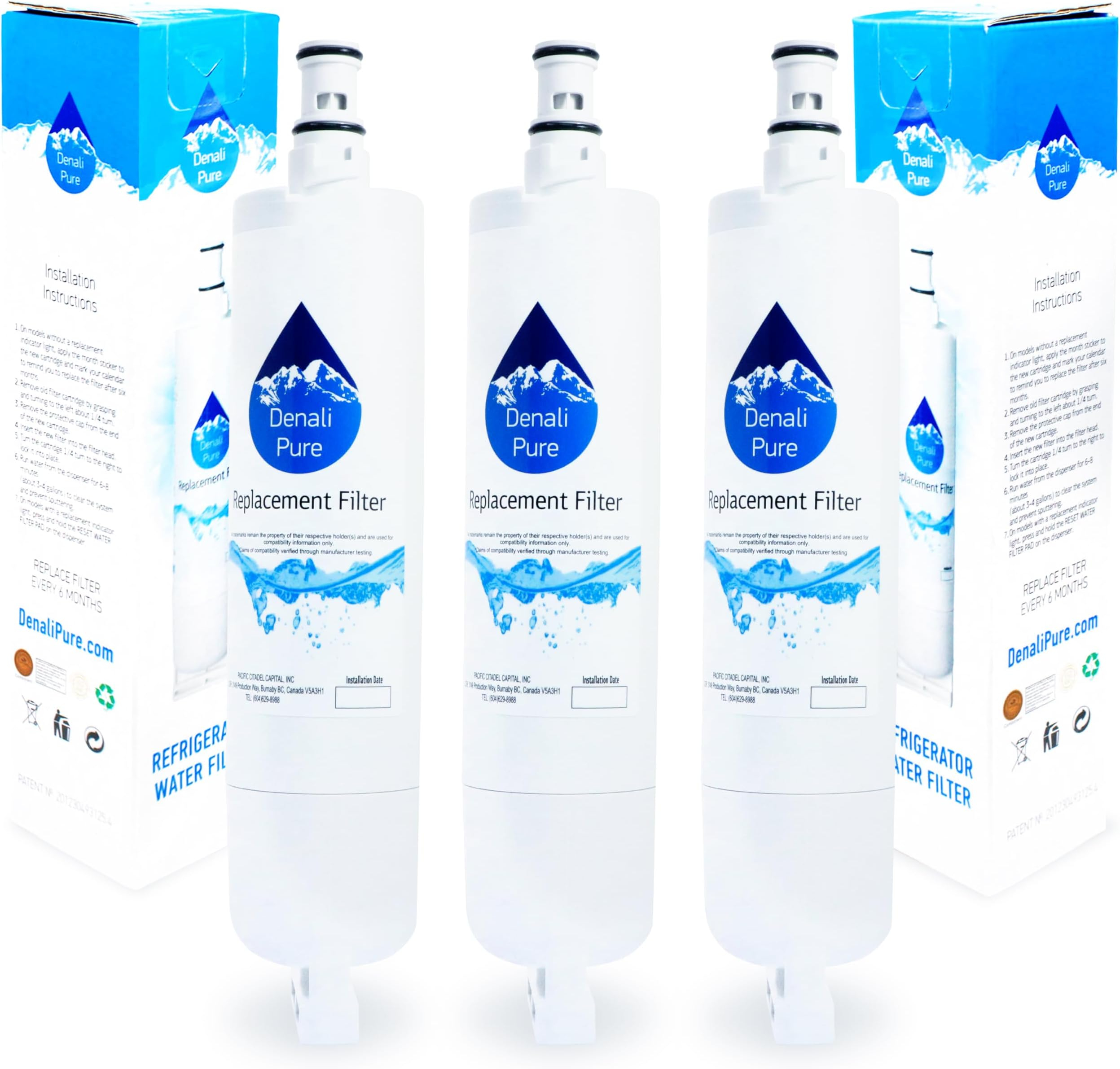 Amazon.com: 4204490 Water Filter And 7007067 Air Purification Cartridge ... regarding The science behind effective odor elimination in refrigerator air purification technology