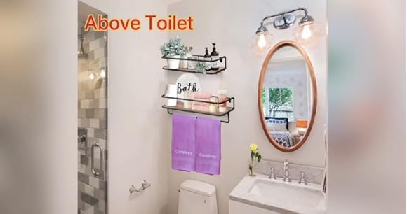 Amazon.com: Crosley Aimee Wall Shelf Oil Rubbed Bronze : Home & Kitchen inside The Timeless Appeal of Oil Rubbed Bronze Aimee Wall Shelf Design Insights