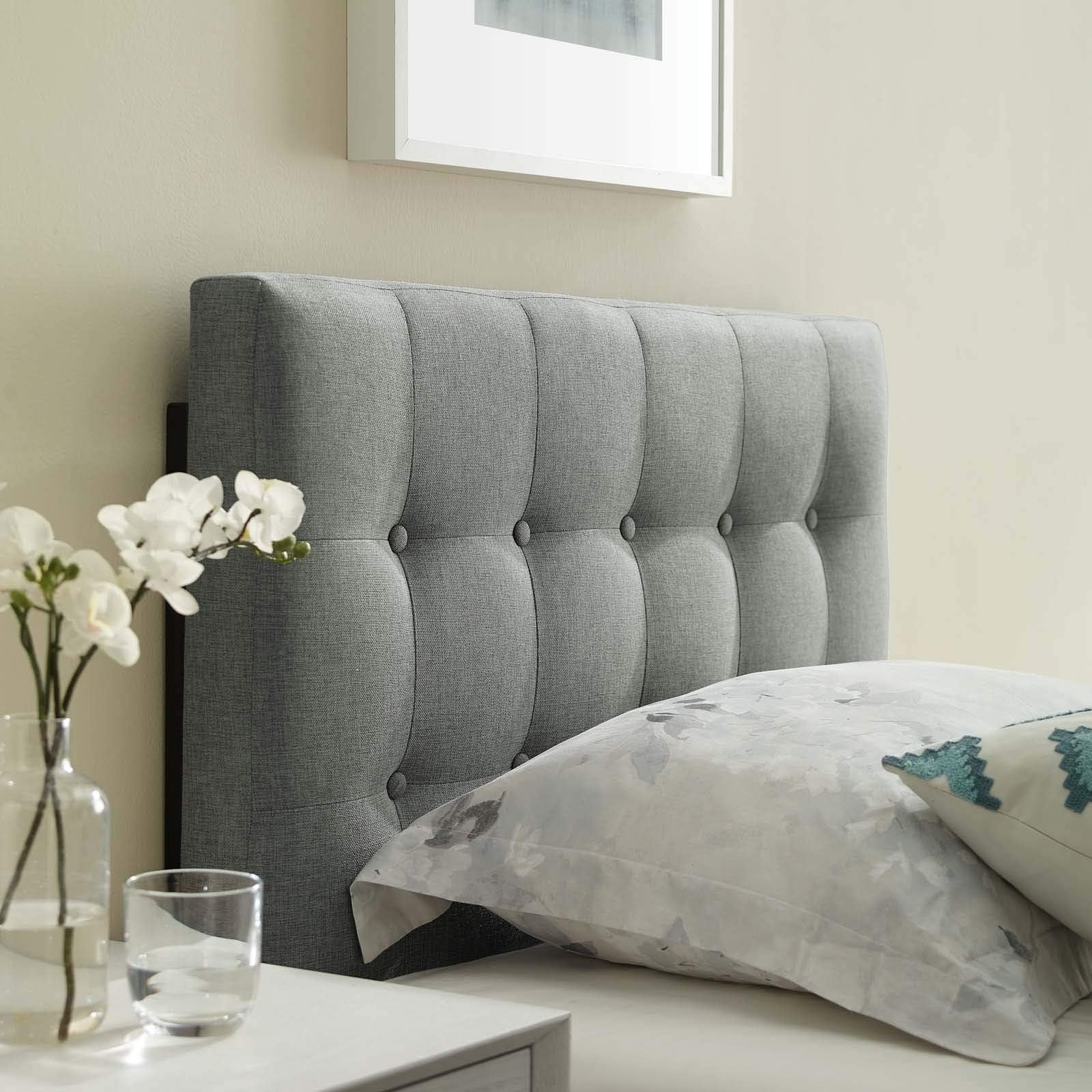 Amazon.com - Glory Furniture Super Nova Faux Leather Upholstered Twin ... pertaining to Glory Furniture Super Nova Twin Headboard In Light Grey Color