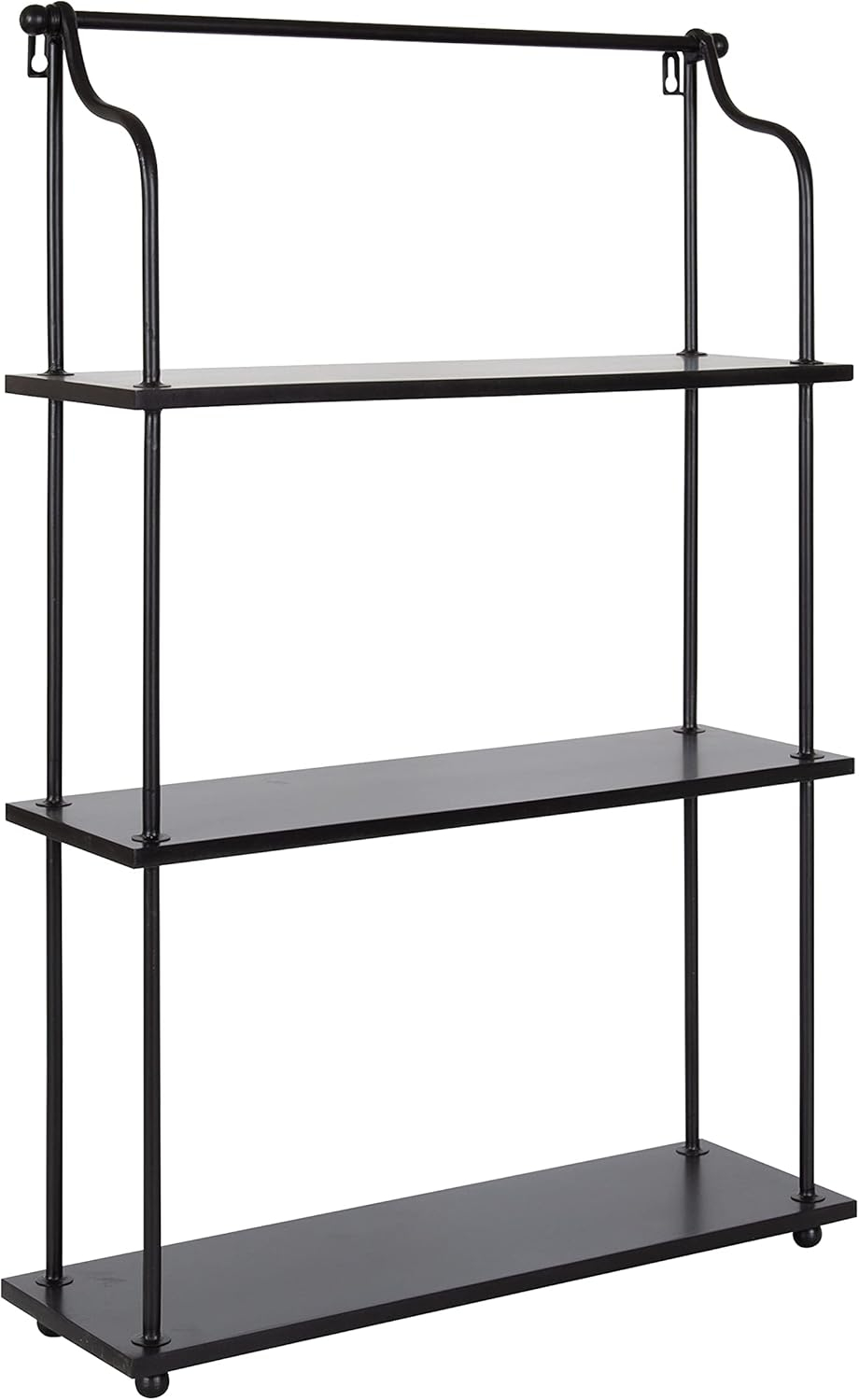 Amazon.com: Kate And Laurel Walters Wood And Metal 3-Tier Shelving : Home & Kitchen regarding Why the Walters Wood and Metal 3-Tier Shelf is a Smart Storage Solution