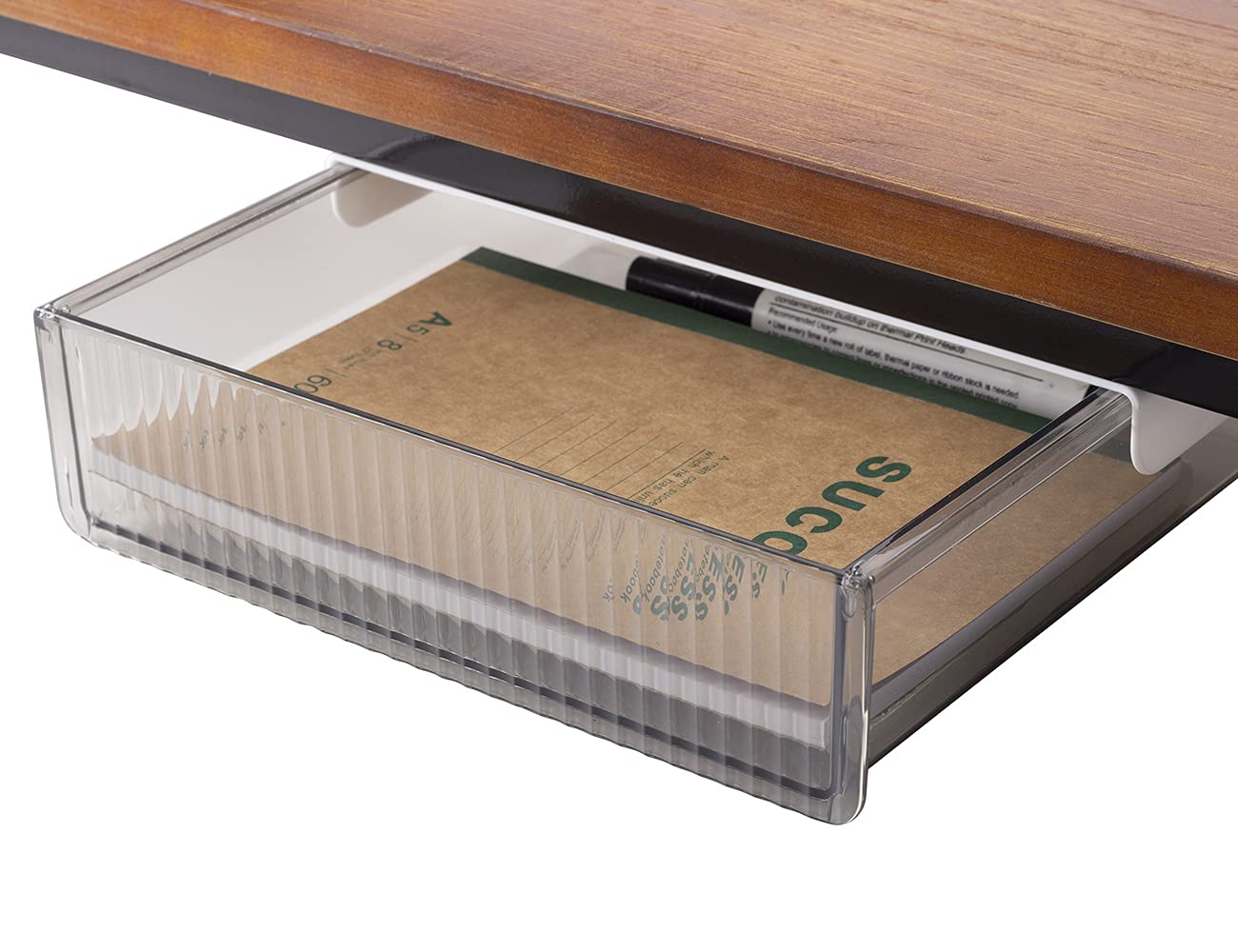 Amazon.com: Keenkee Under Desk Drawers For Organization, Pull Slide Out ... pertaining to Shelf With Drawer Underneath