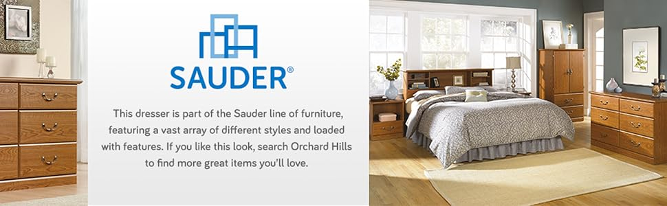 Amazon.com: Sauder Orchard Hills Dresser, Carolina Oak Finish : Home & Kitchen inside Sauder Orchard Hills Dresser What You Need to Know About Carolina Oak