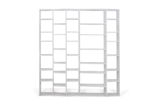 Amazon.com: Temahome Valsa Shelving Unit, Composition 2012-005, Pure White: Kitchen & Dining inside A Detailed Look at the Valsa Composition 2012-003 Pure White Shelving Unit
