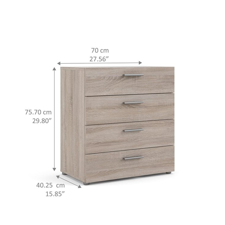 An Image Of A Chest Of Drawers With Measurements for Decorating with a 4 Drawer Chest Truffle Finding the Perfect Fit