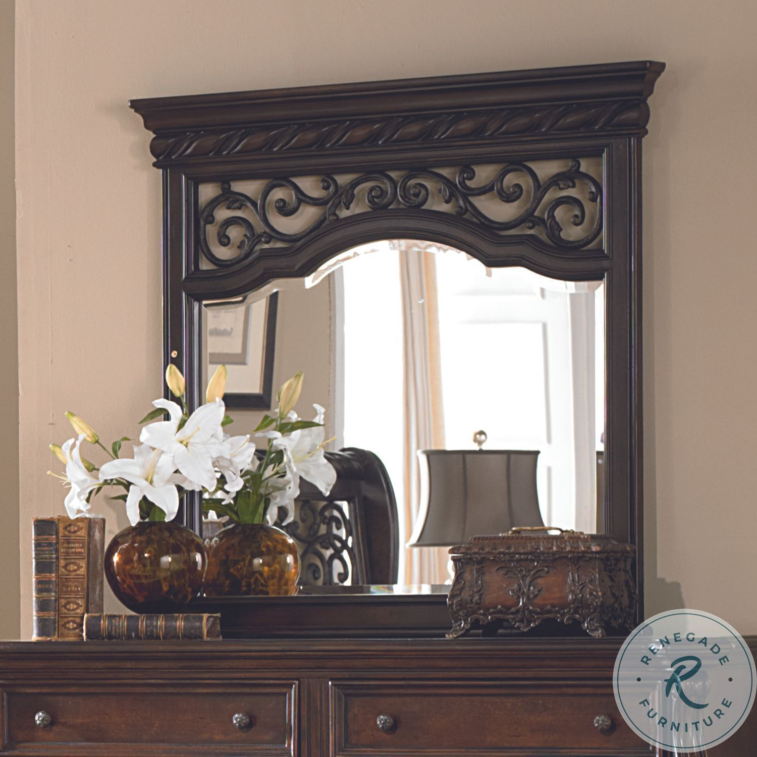 Arbor Place Landscape Mirror From Liberty (575-Br51) | Coleman Furniture throughout Unlocking the Secrets of Mirror - 244-BR51 Understanding its Core Functionality