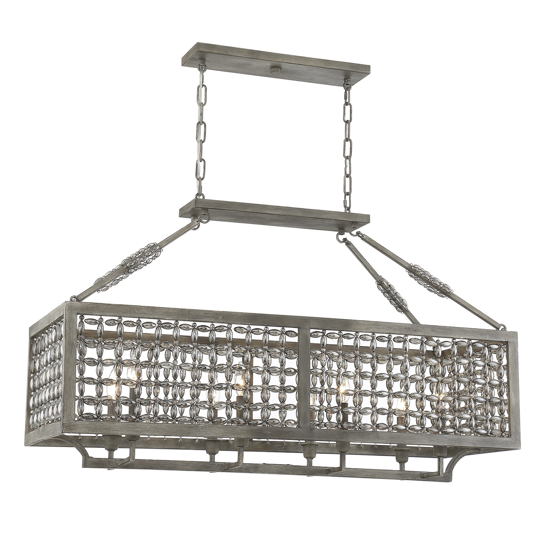 Ashe 5-Light Oval Chandelier In Warm Brass And Rope - Bed Bath & Beyond ... inside Styling Your Space with the Savoy House Delphi 1-187-3-172