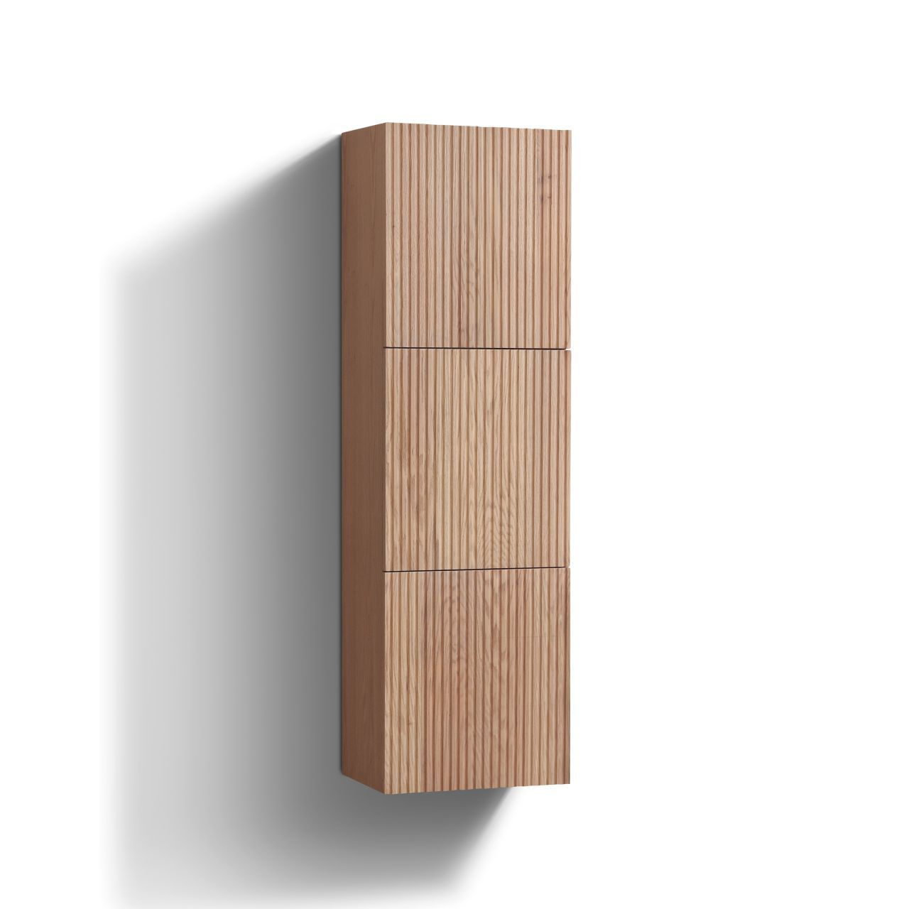 Bathroom Oak Wood Linen Side Cabinet W/ 3 Large Storage Areas - Kubebath with regard to Fresca Teak Bathroom Linen Side Cabinet With 3 Large Storage Areas