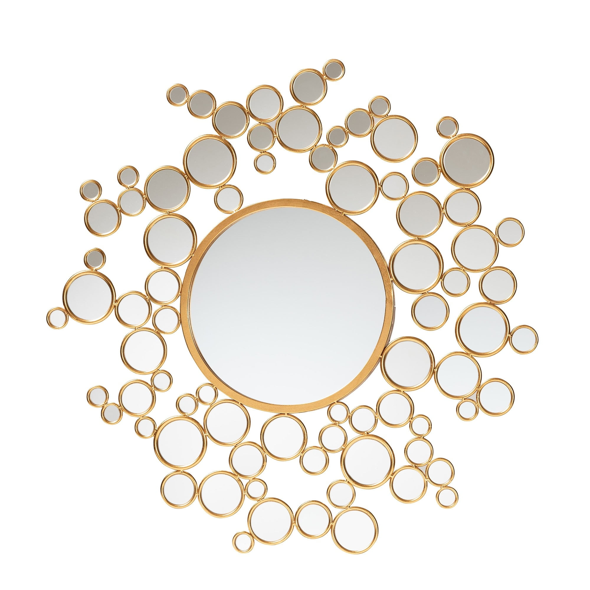 Baxton Studio Castiel Modern Glam And Luxe Antique Goldleaf Metal ... intended for Tauriel Modern Glam And Luxe Antique Goldleaf Metal Butterfly Accent Wall Mirror