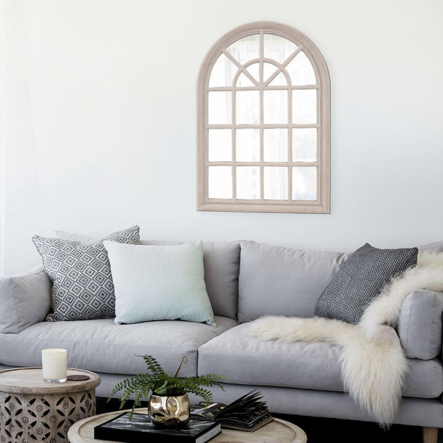 Bellevue Hemir78410 Fenetre 41&Quot; X 29&Quot; Arched Farmhouse Style ... for Adding Character to Your Home The Bellevue HEMIR28366 Arched Window in Oil Rubbed Finish