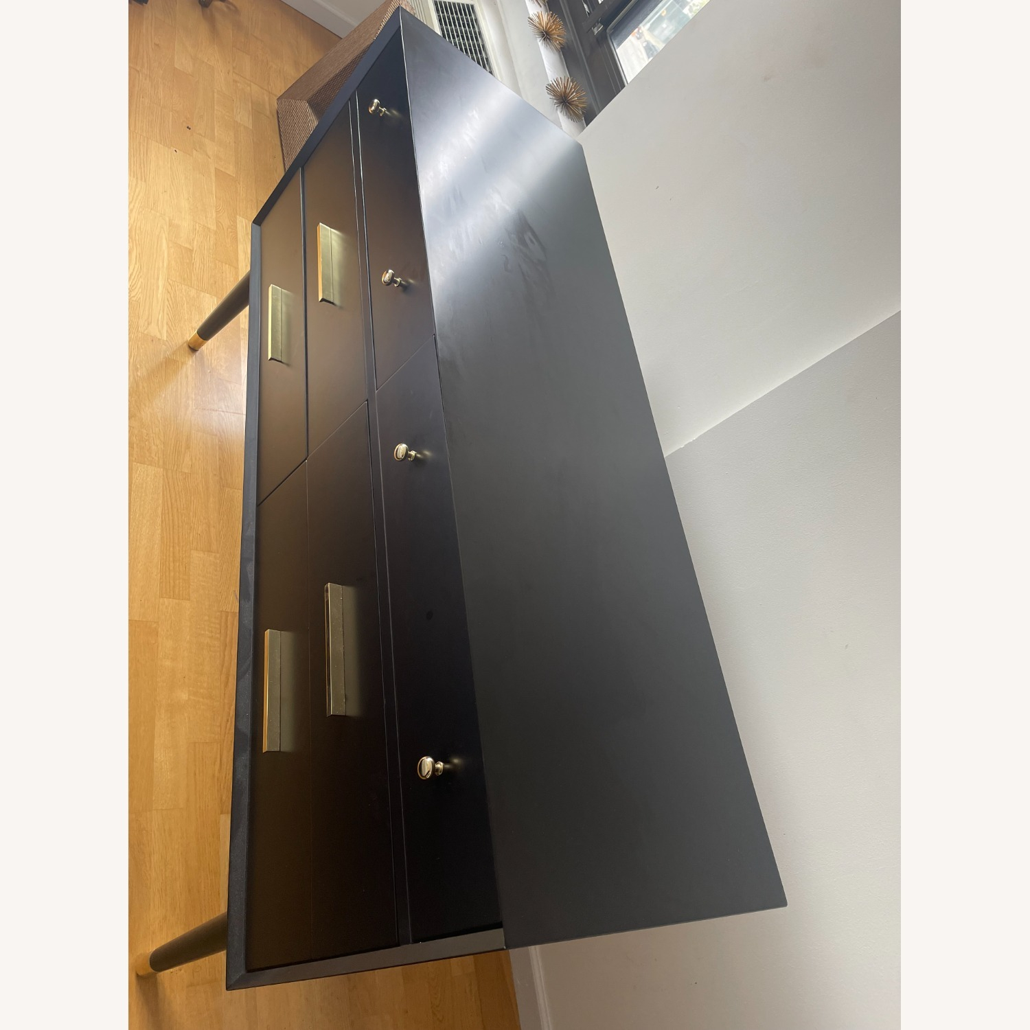 Black 6-Drawer Double Dresser - Aptdeco with Luxor 6 Drawer Double Dresser, Black