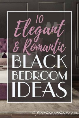 Black Bedroom Ideas: 10 Romantic Rooms With Black Bedroom Walls inside Elevate Your Sleep Space 10 Inspiring Black Bedroom Wall Journeys