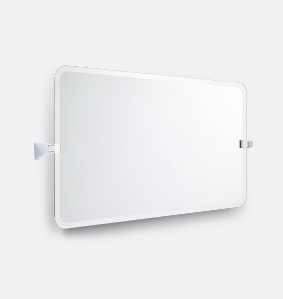 Blair Frameless Wide Rectangle Pivot Mirror | Rejuvenation inside Understanding the Versatility of Blair Rectangle Mirrors in Home Decor