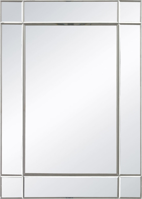 Blair Rectangle Mirror - Contemporary - Wall Mirrors - By Buildcom | Houzz with regard to Understanding the Versatility of Blair Rectangle Mirrors in Home Decor