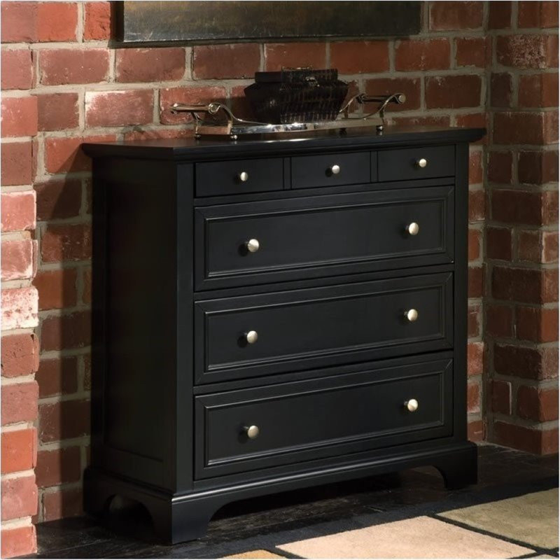 Bowery Hill Traditional 4-Drawer Hardwood Chest In Off White ... with regard to Bowery Hill Traditional 4-Drawer Hardwood Chest In Off White