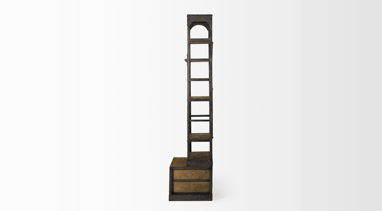 Brodie I - Wood N Tassel Home intended for Exploring the aesthetic appeal of medium brown wood and copper accents