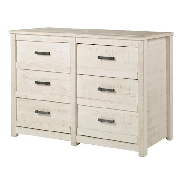Buy Carmel 6-Drawer Antique White Dresser 33.25 In. X 51 In. X 18.5 In Online At Lowest Price In ... in A Deep Dive Into the Carmel 7 Drawer Dresser White Design and Functionality