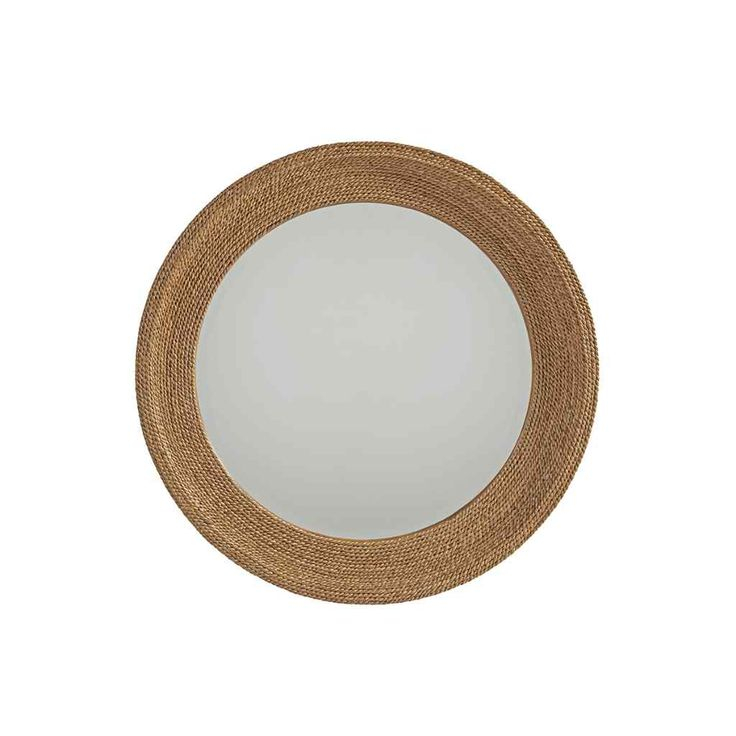 Buy La Jolla Woven Round Mirror | Great Furniture Gallery - 2024 within Styling Your Space with the La Jolla Woven Round Mirror A Masterclass