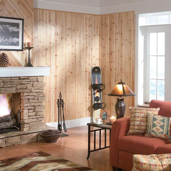 Cedar Walls In Living Room | Baci Living Room regarding Fresh Ideas for Modernizing Interior Cedar Paneling
