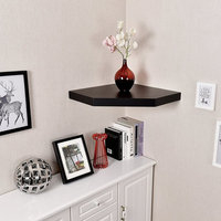 Chicago Wall Floating Corner Shelf - Contemporary - Display And Wall ... regarding Chicago Wall Floating Corner Shelf, White