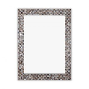 Chloe's Reflection Vertical/Horizontal Hanging Seashell Finish ... within The Artisanal Beauty of the Chloe's Reflection Seashell Framed Mirror