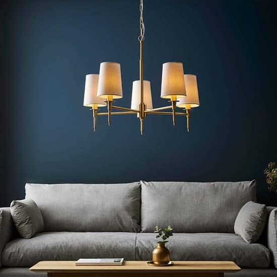 Clive 5 Lights Multi Arm Ceiling Pendant Light In Satin Brass | Furniture In Fashion with Styling Your Home with the Versatile Clive 3-Light Pendant in Brass