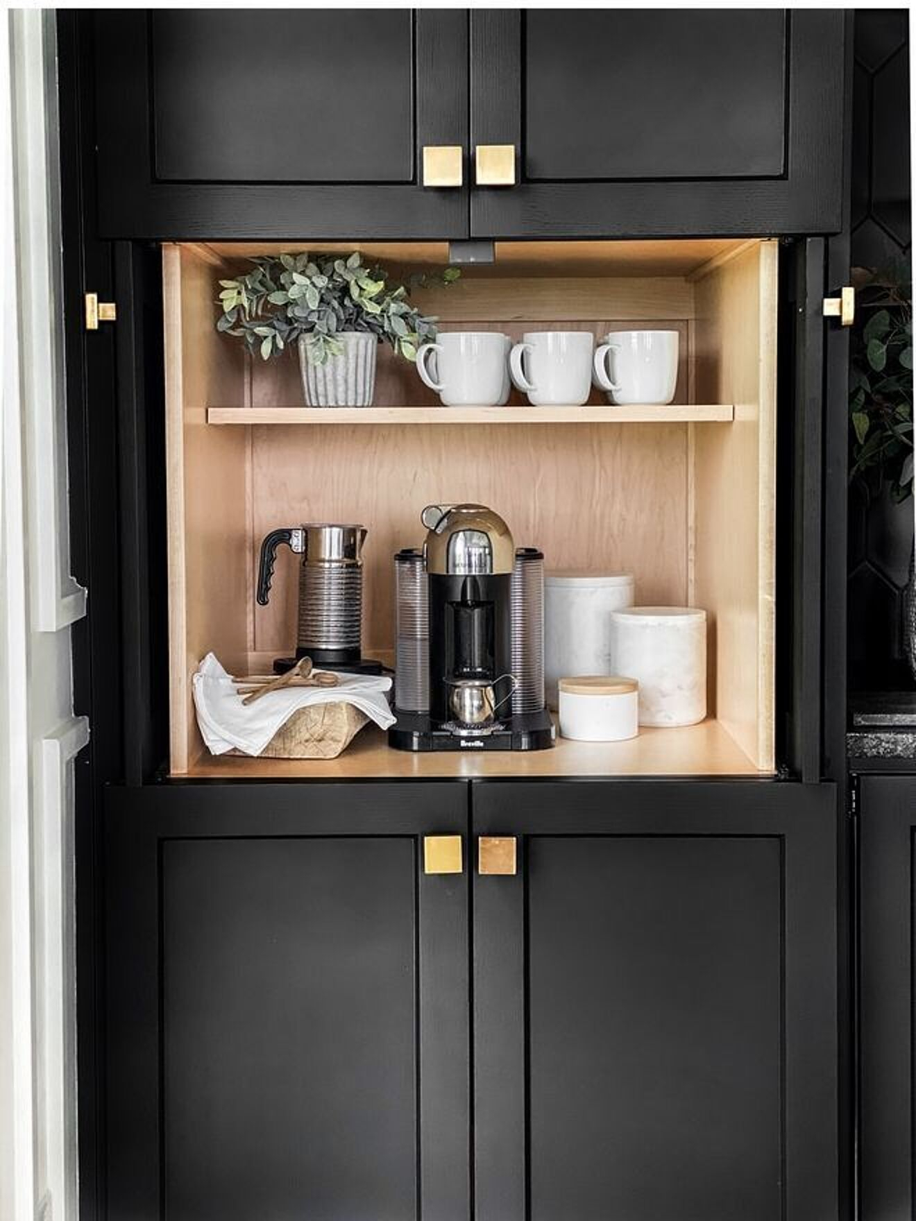 Corner Cabinet Coffee Bar – Artofit regarding Gewnee Corner Cabinet, Coffee