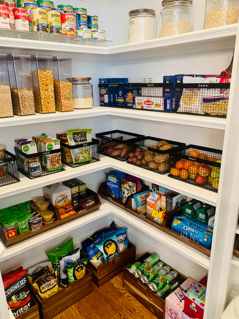 Creative Pantry Shelving Ideas For An Organized Space - Organized Marie throughout Pantry Shelving Ideas