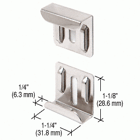 Crl Kj9 Nickel Plated J-Mirror Clip Set | Ebay within The Craftsmanship Behind a Quality Nickel Plated J-Mirror Clip Set