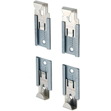 Crl Nickel Plated Adjustable Mirror Clip Set For 1/4 In (6 Mm) Straight ... with The Craftsmanship Behind a Quality Nickel Plated J-Mirror Clip Set