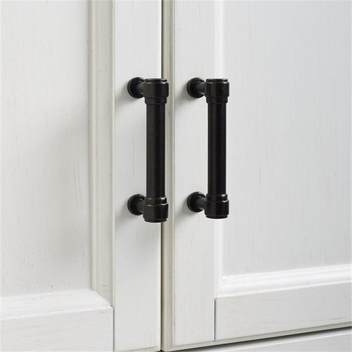 Crosley Furniture Tara Wood Classic Spacesaver In Vintage White/Black ... throughout Crosley Furniture Tara Wood Classic Linen Cabinet In Vintage White/Black