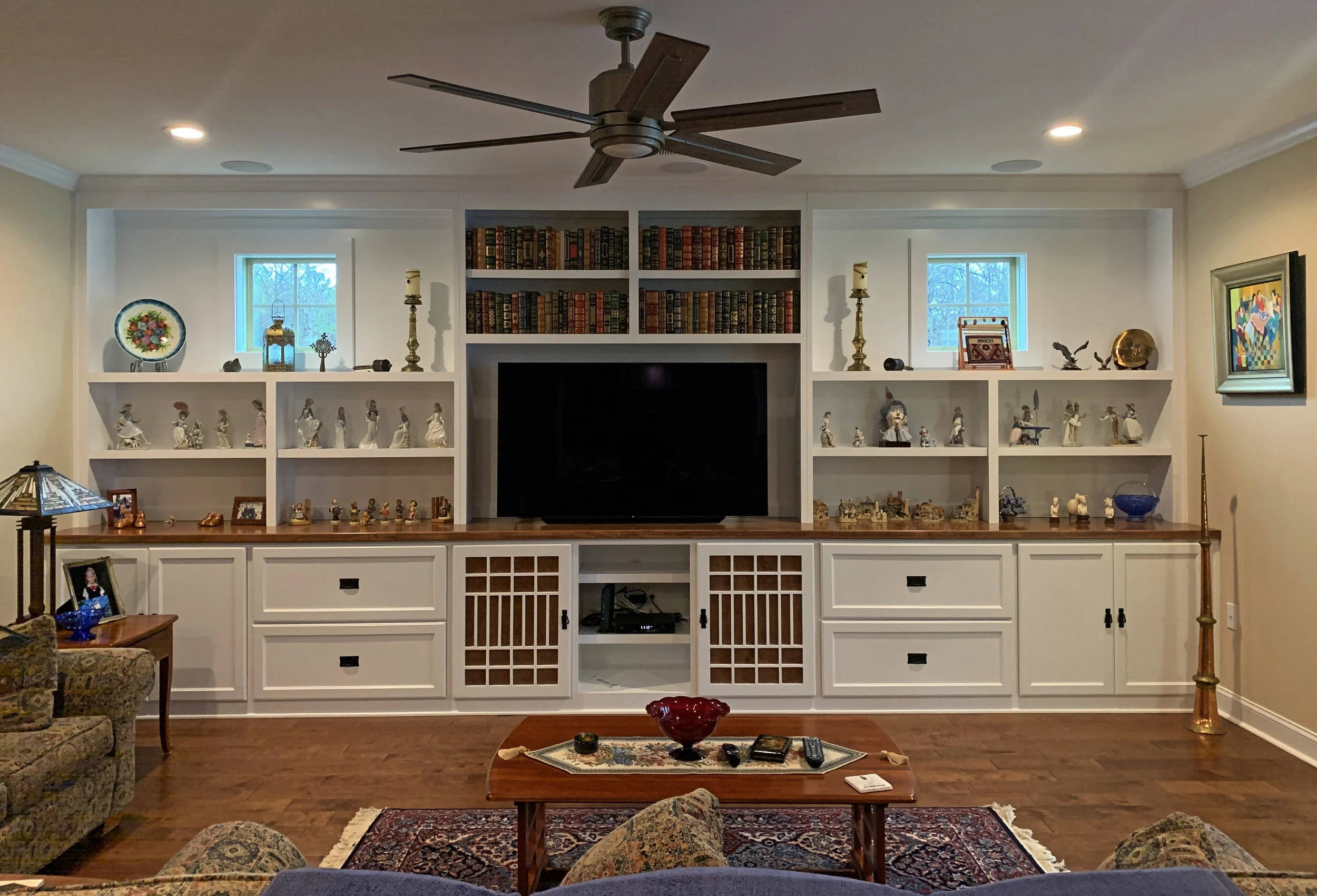 Custom Built-Ins For Any Room In Your Home — Woodmaster Custom Cabinets regarding Custom Built Shelves