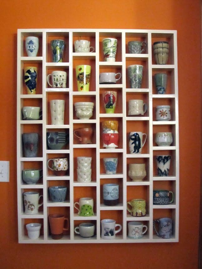 Cute Ways To Display Coffee Mugs At Gabrielle Sutherland Blog regarding Shelf For Mugs & Cups