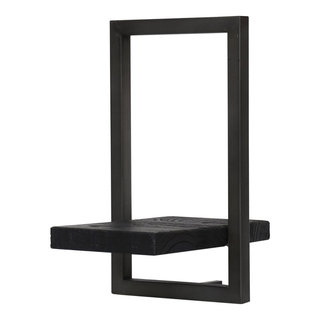D-Bodhi Metal Frame Wall Box - Black, Type E (1/Box) - Industrial ... intended for Enhancing Your Space with the D-Bodhi Metal Frame Wall Box Brown