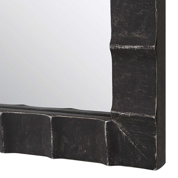 Dandridge Black Arch Mirror- Uttermost in Uttermost Dandridge Black Arch Mirror