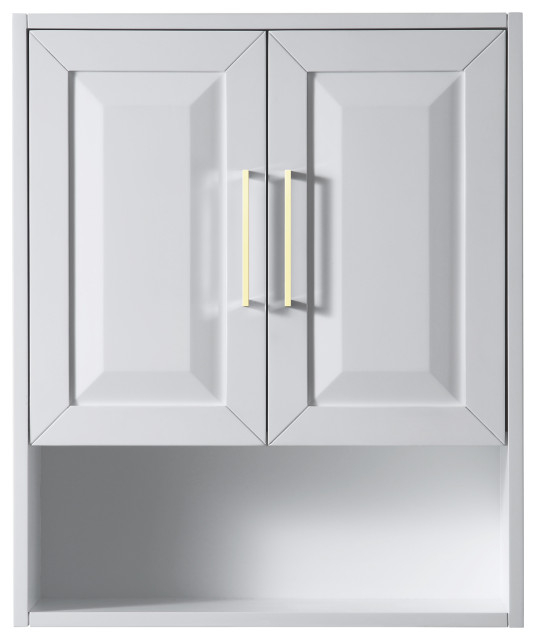Daria Wall-Mounted Storage Cabinet - Transitional - Bathroom Cabinets ... with Integrating the Daria Dark Blue Cabinet into Your Home Decor