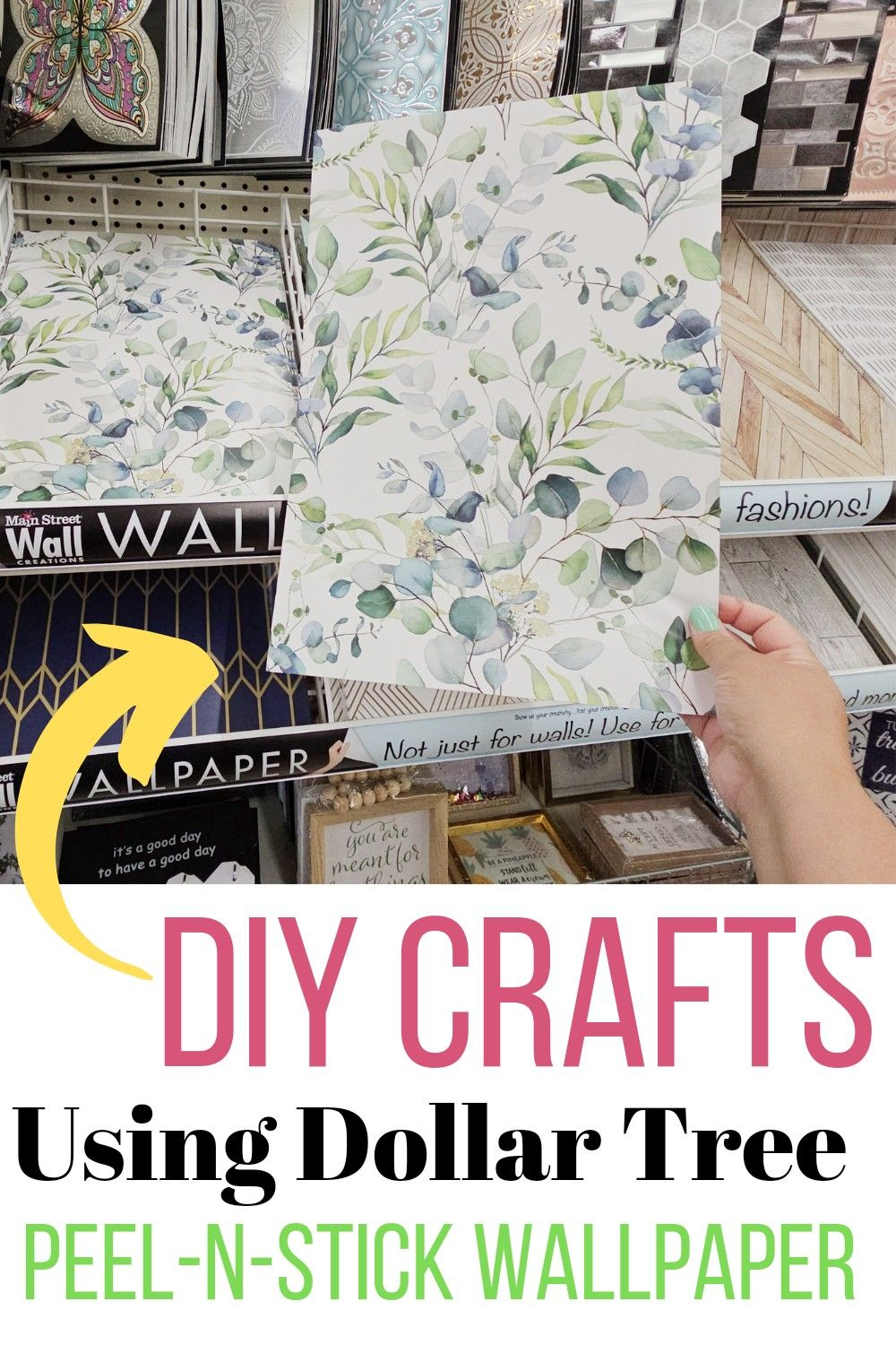 Diy Crafts Using Dollar Tree Peel-N-Stick Wallpaper. Diy Decor Ideas In 2023 | Peel N Stick ... inside Your Phone Your Canvas Mobile Wallpaper Design Made Easy