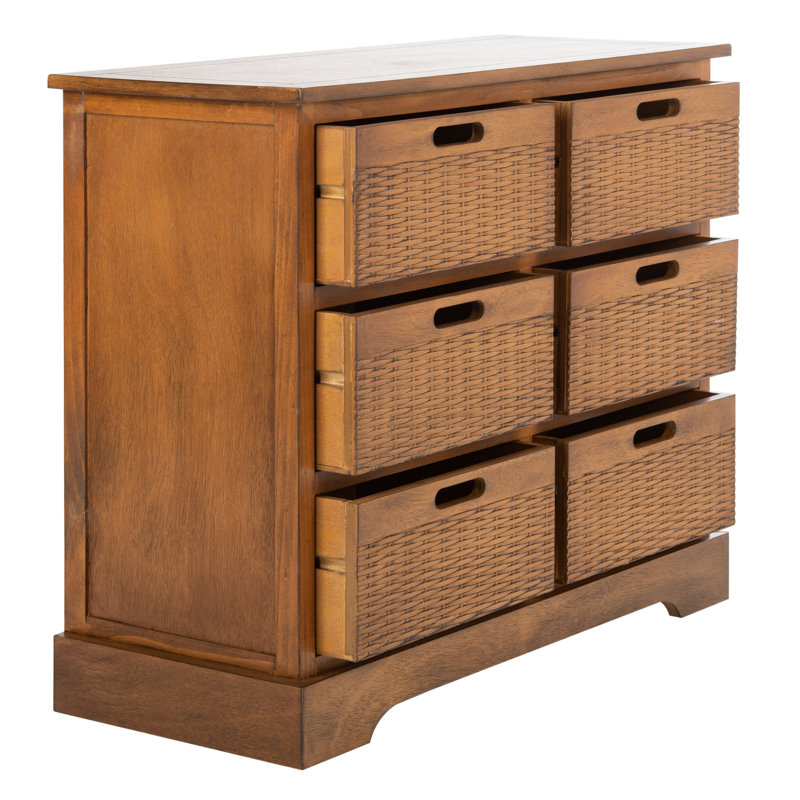 Dovecove Plotinus 6 - Drawer Accent Chest & Reviews | Wayfair throughout Integrating the Locher 6 Drawer Accent Chest Effortlessly into Your Home Decor